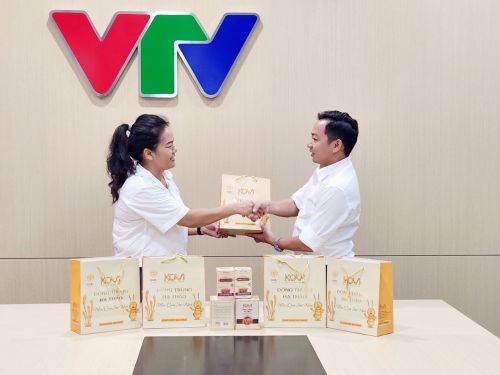 Đông trùng hạ thảo KOVI đồng hành cùng VTV