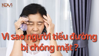 Vì sao người tiểu đường bị chóng mặt ?