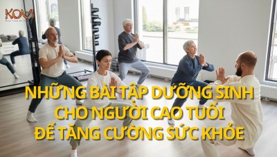 Tổng hợp những bài tập thể dục dưỡng sinh cho người cao tuổi tăng cường sức khỏe